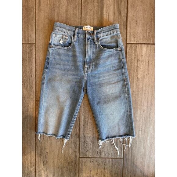 Frame Denim Le Vintage Bermuda Capris size 24